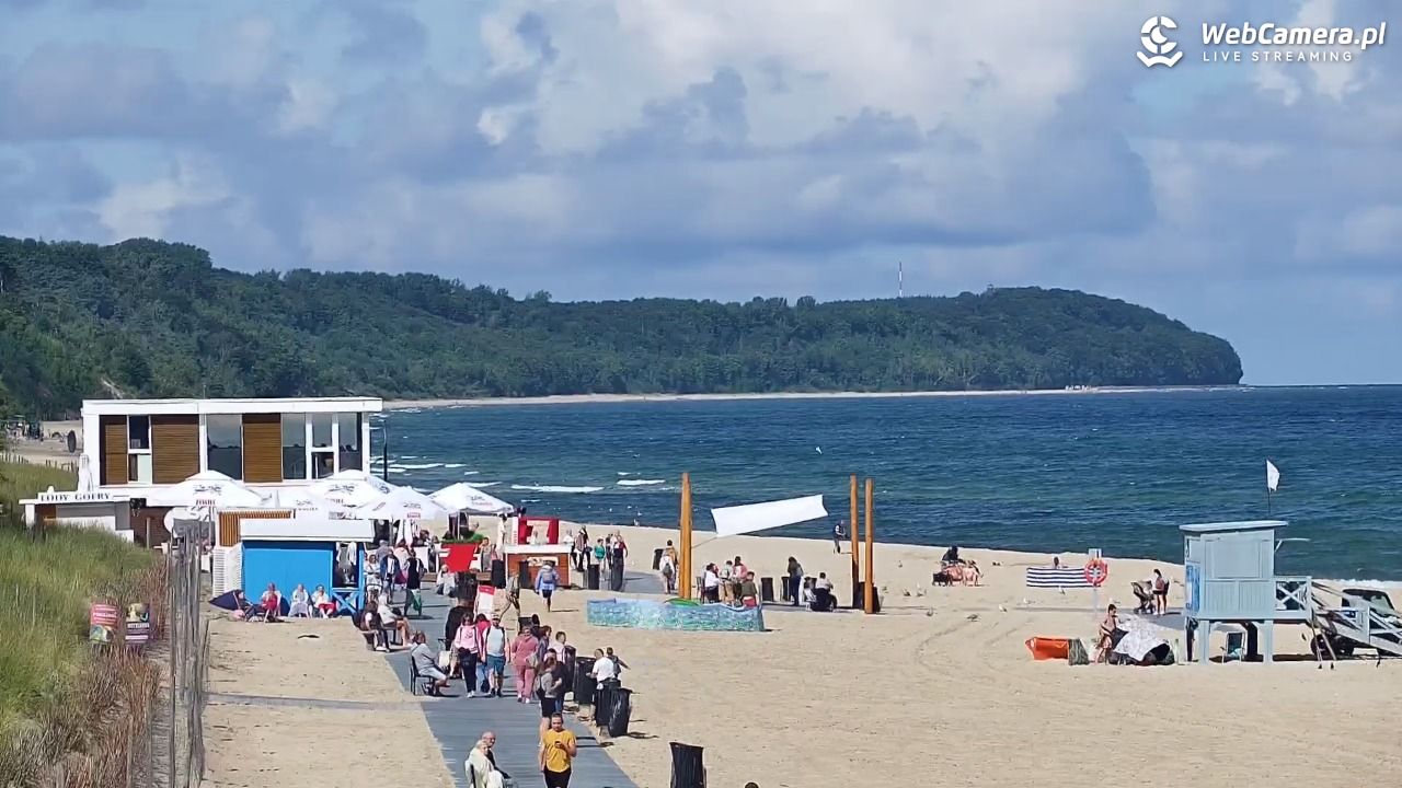 WŁADYSŁAWOWO - widok na plażę - 02 wresień 2026, 11:21