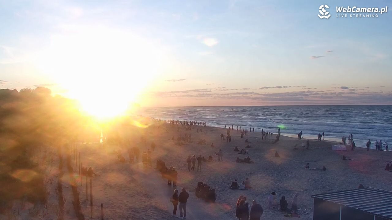 WŁADYSŁAWOWO - widok na plażę - 21 lipiec 2026, 20:44