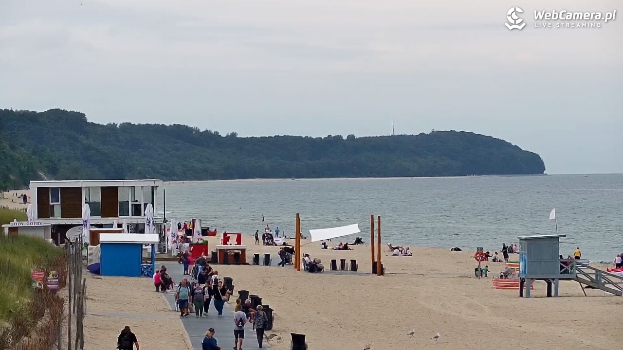 WŁADYSŁAWOWO - widok na plażę - 31 sierpień 2026, 13:43