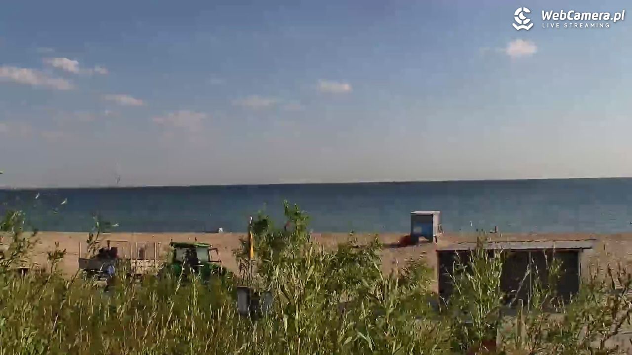 WŁADYSŁAWOWO - widok na plażę - 03 lipiec 2025, 07:31
