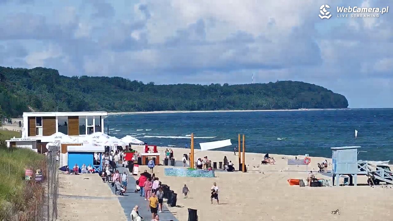 WŁADYSŁAWOWO - widok na plażę - 02 wresień 2026, 11:21