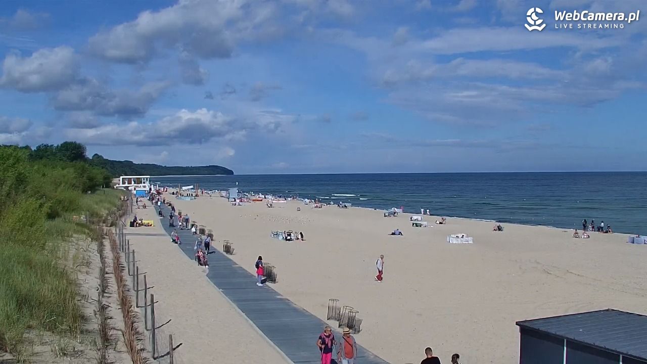 WŁADYSŁAWOWO - widok na plażę - 03 wresień 2026, 10:39