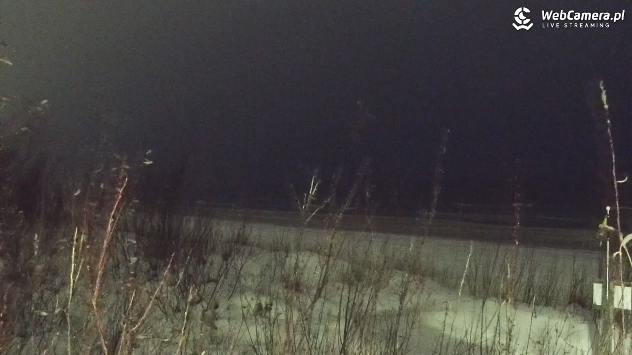 WŁADYSŁAWOWO - widok na plażę - 16 styczeń 2026, 17:03