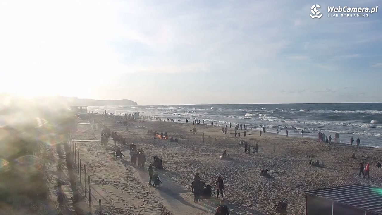 WŁADYSŁAWOWO - widok na plażę - 21 lipiec 2026, 19:35