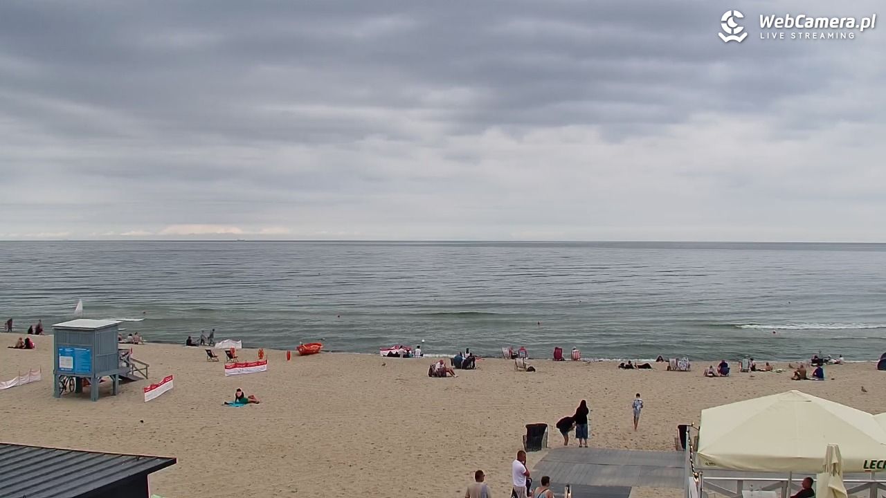 WŁADYSŁAWOWO - widok na plażę - 31 sierpień 2026, 10:50