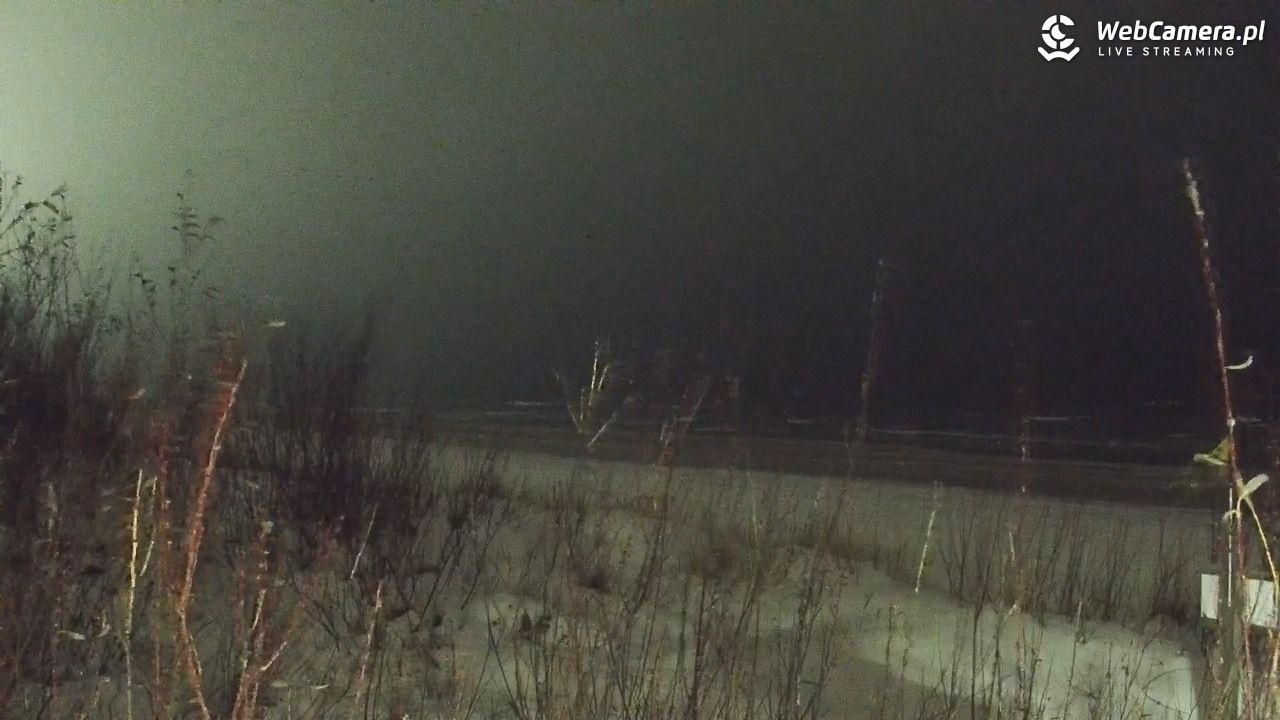 WŁADYSŁAWOWO - widok na plażę - 16 styczeń 2026, 18:38