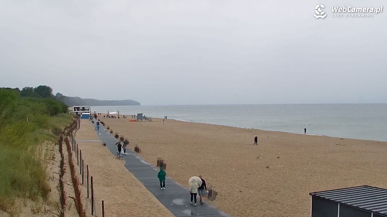 WŁADYSŁAWOWO - widok na plażę - 03 wresień 2026, 18:31