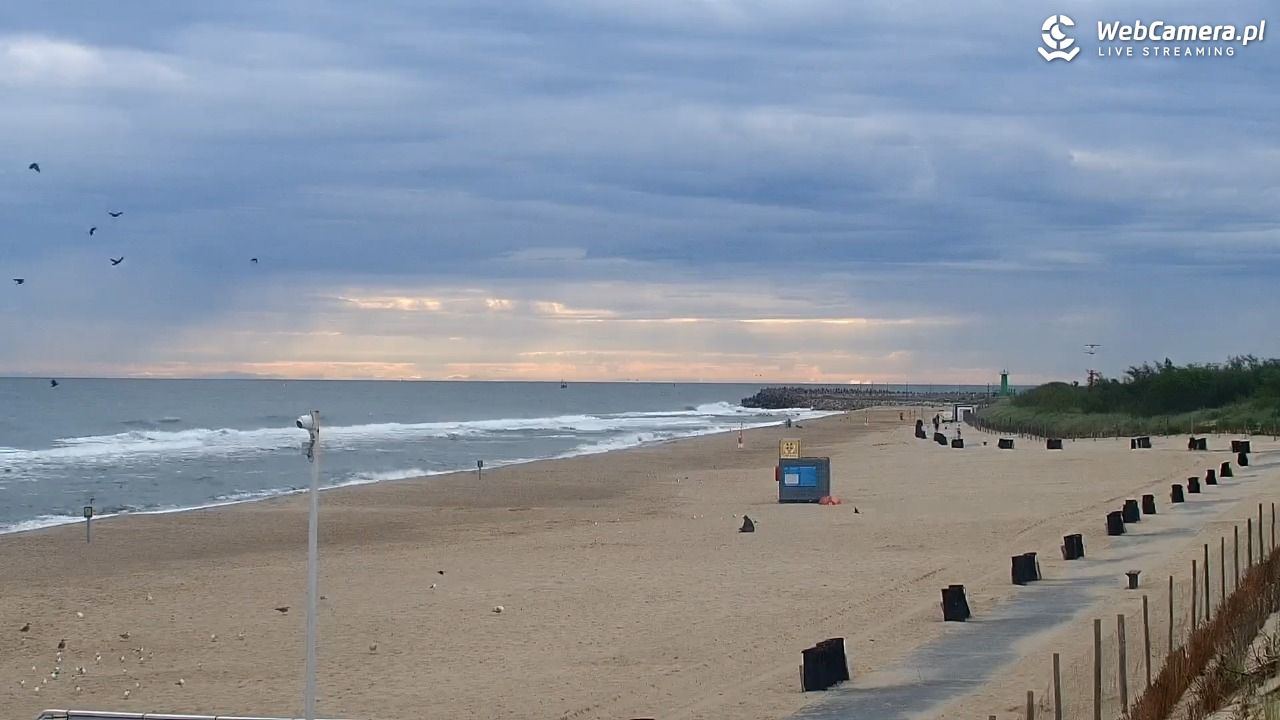WŁADYSŁAWOWO - widok na plażę - 22 lipiec 2026, 07:49