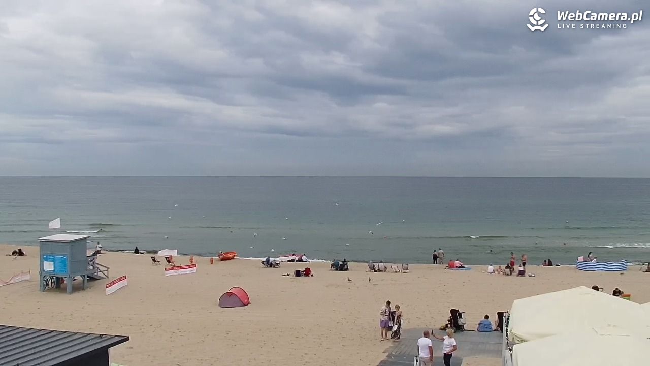 WŁADYSŁAWOWO - widok na plażę - 31 sierpień 2026, 13:44