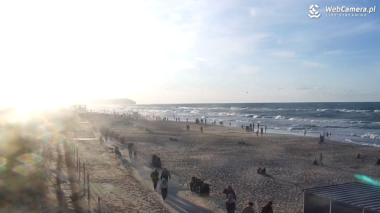 WŁADYSŁAWOWO - widok na plażę - 21 lipiec 2026, 19:44
