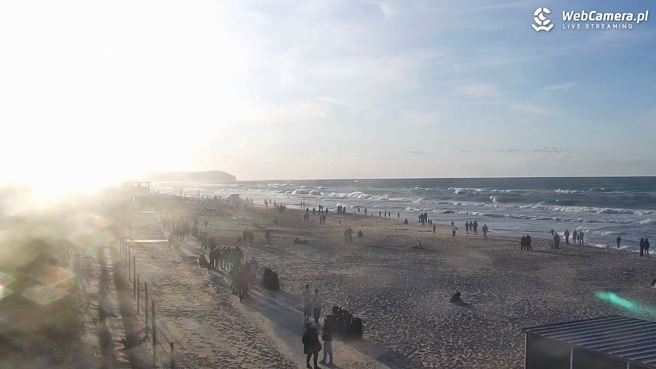 WŁADYSŁAWOWO - widok na plażę - 21 lipiec 2026, 19:50