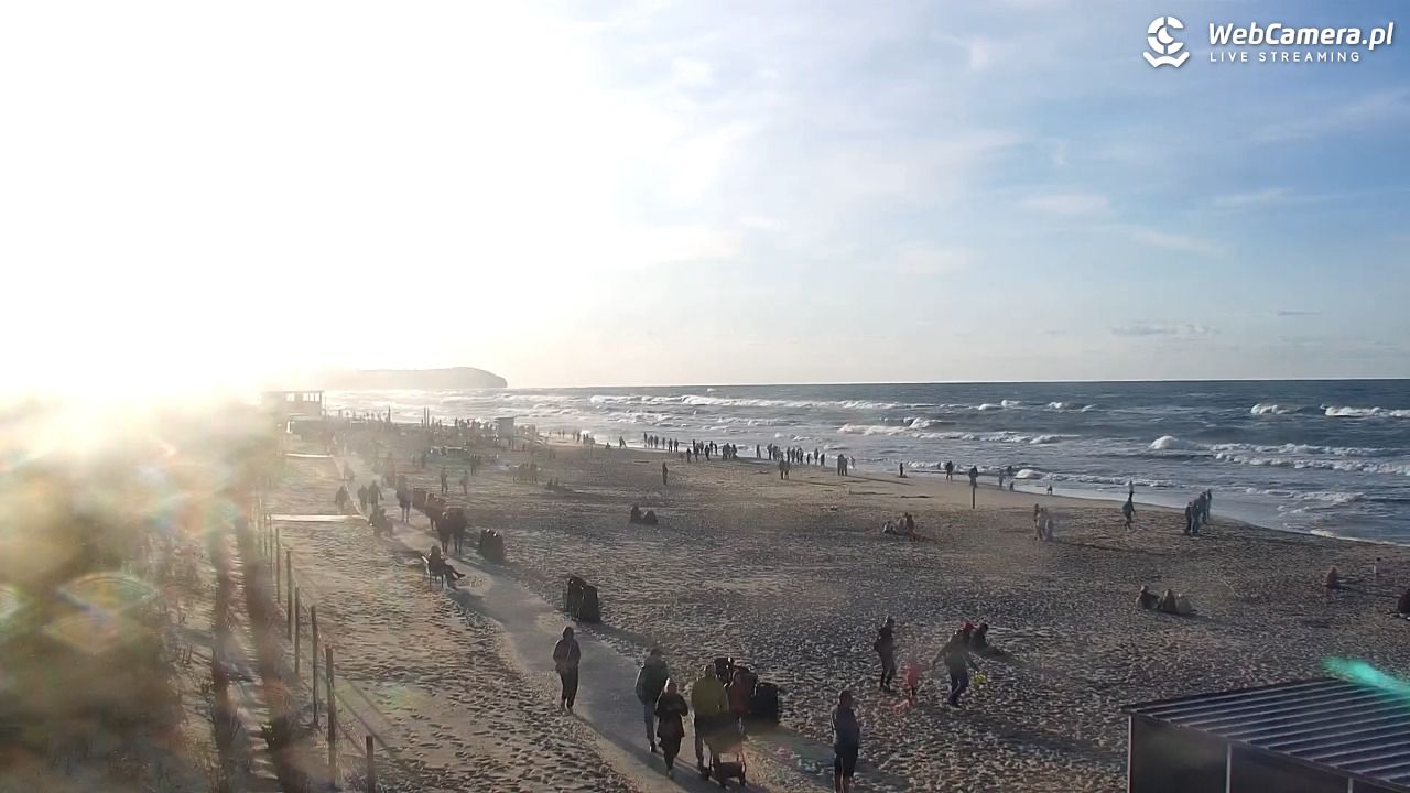 WŁADYSŁAWOWO - widok na plażę - 21 lipiec 2026, 19:43