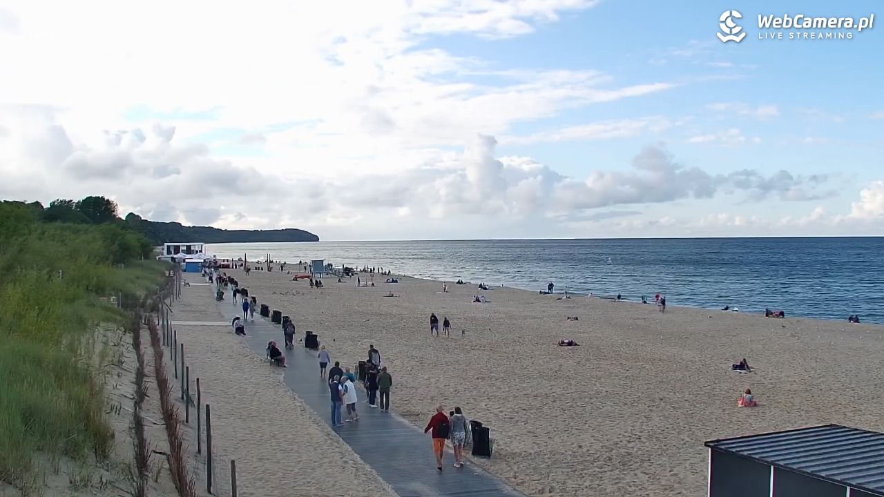 WŁADYSŁAWOWO - widok na plażę - 01 wresień 2026, 17:01