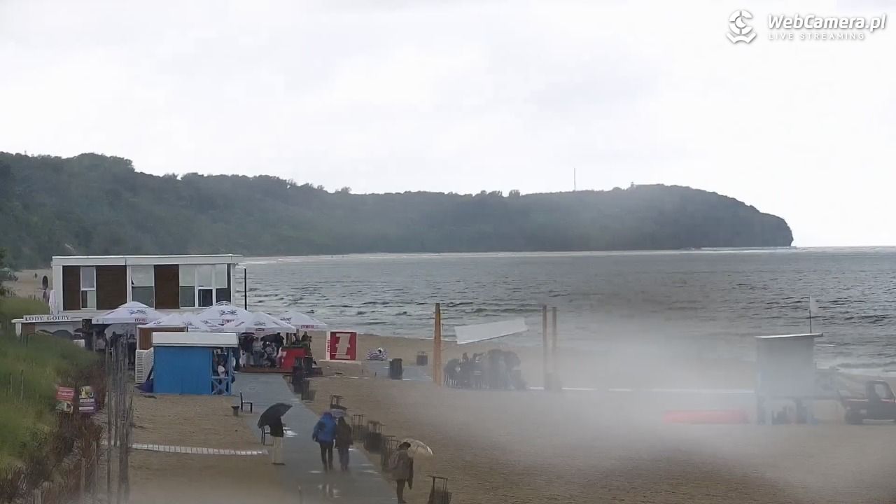 WŁADYSŁAWOWO - widok na plażę - 04 wresień 2026, 12:29