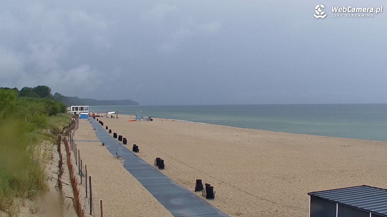 WŁADYSŁAWOWO - widok na plażę - 01 wresień 2026, 09:30
