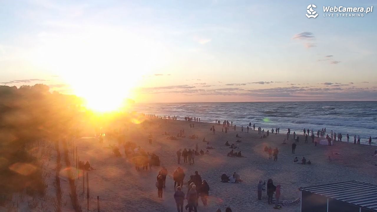 WŁADYSŁAWOWO - widok na plażę - 21 lipiec 2026, 20:47