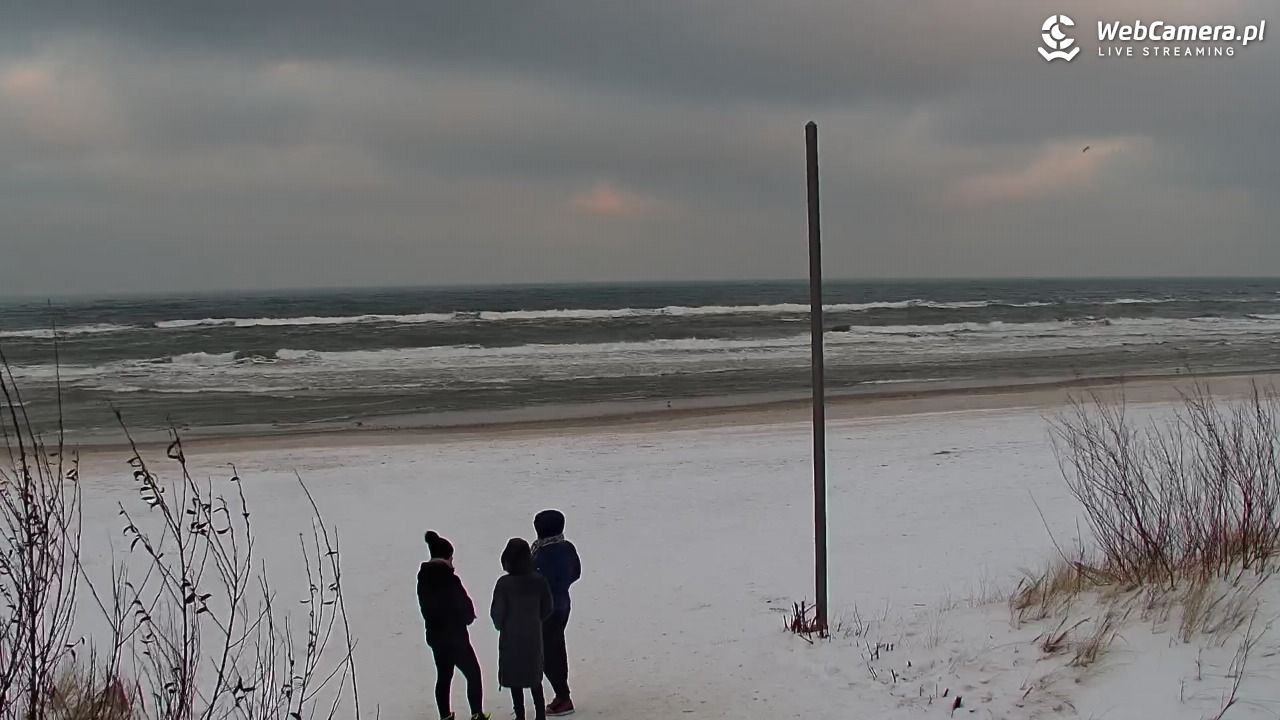 WŁADYSŁAWOWO - widok na plażę - 22 styczeń 2026, 15:23