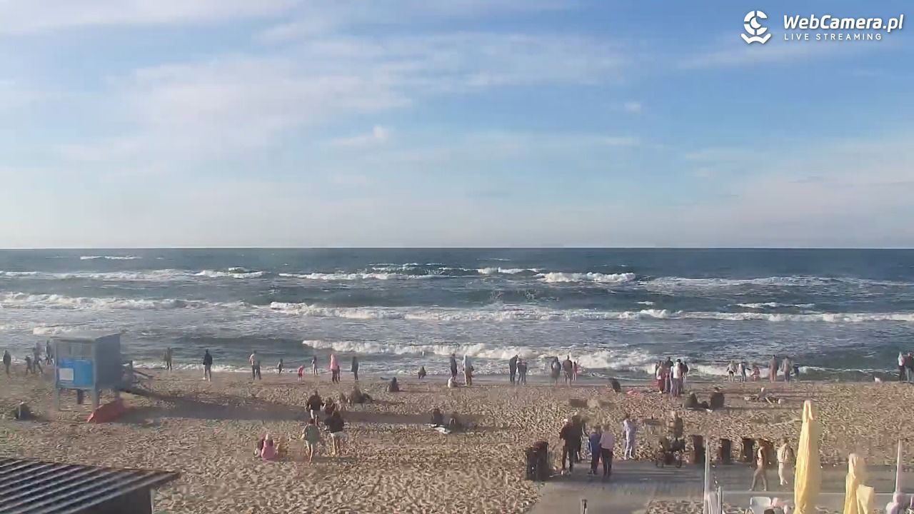 WŁADYSŁAWOWO - widok na plażę - 21 lipiec 2026, 19:34