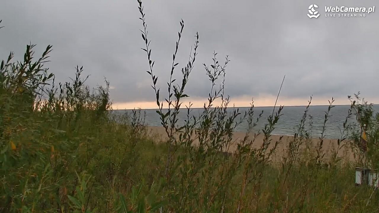 WŁADYSŁAWOWO - widok na plażę - 29 sierpień 2025, 19:17