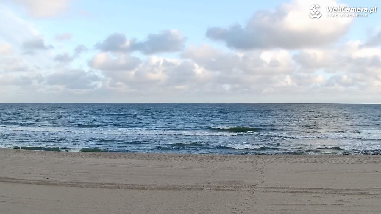 WŁADYSŁAWOWO - widok na plażę - 15 październik 2026, 06:07