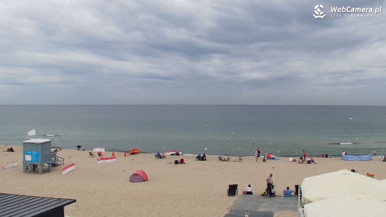 WŁADYSŁAWOWO - widok na plażę - 31 sierpień 2026, 13:42