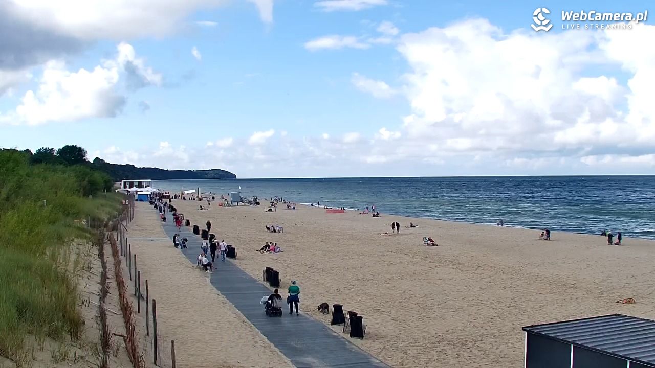 WŁADYSŁAWOWO - widok na plażę - 01 wresień 2026, 15:14