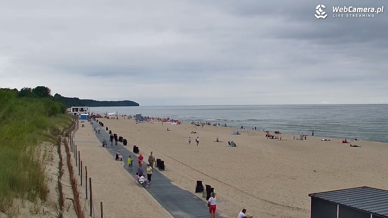 WŁADYSŁAWOWO - widok na plażę - 31 sierpień 2026, 10:51