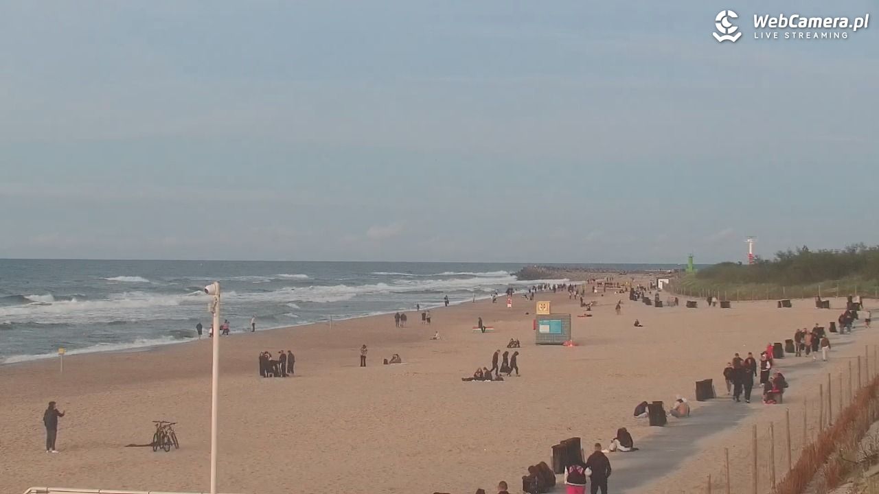 WŁADYSŁAWOWO - widok na plażę - 21 lipiec 2026, 21:30