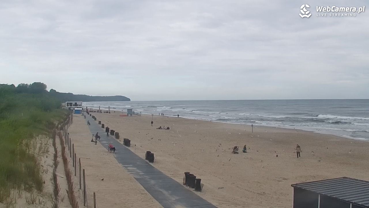 WŁADYSŁAWOWO - widok na plażę - 22 lipiec 2026, 08:31
