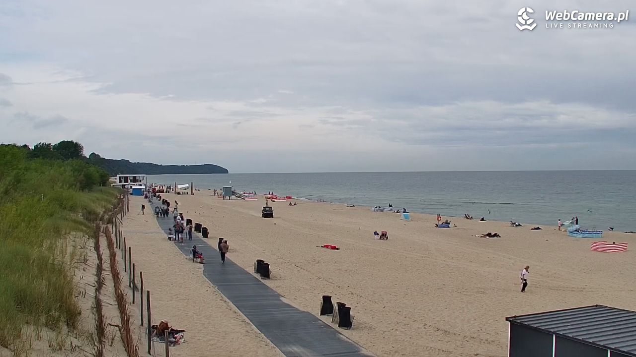WŁADYSŁAWOWO - widok na plażę - 31 sierpień 2026, 13:44