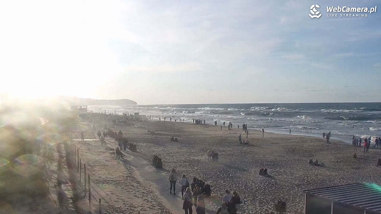 WŁADYSŁAWOWO - widok na plażę - 21 lipiec 2026, 19:38