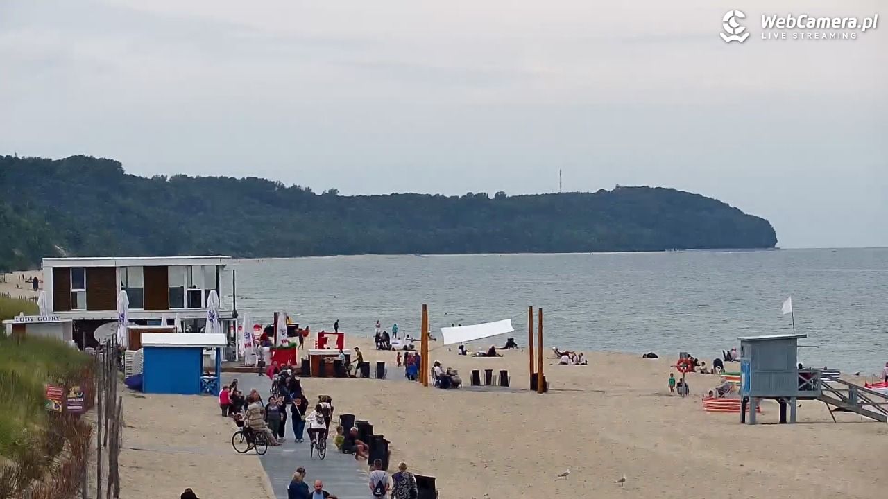 WŁADYSŁAWOWO - widok na plażę - 31 sierpień 2026, 13:43