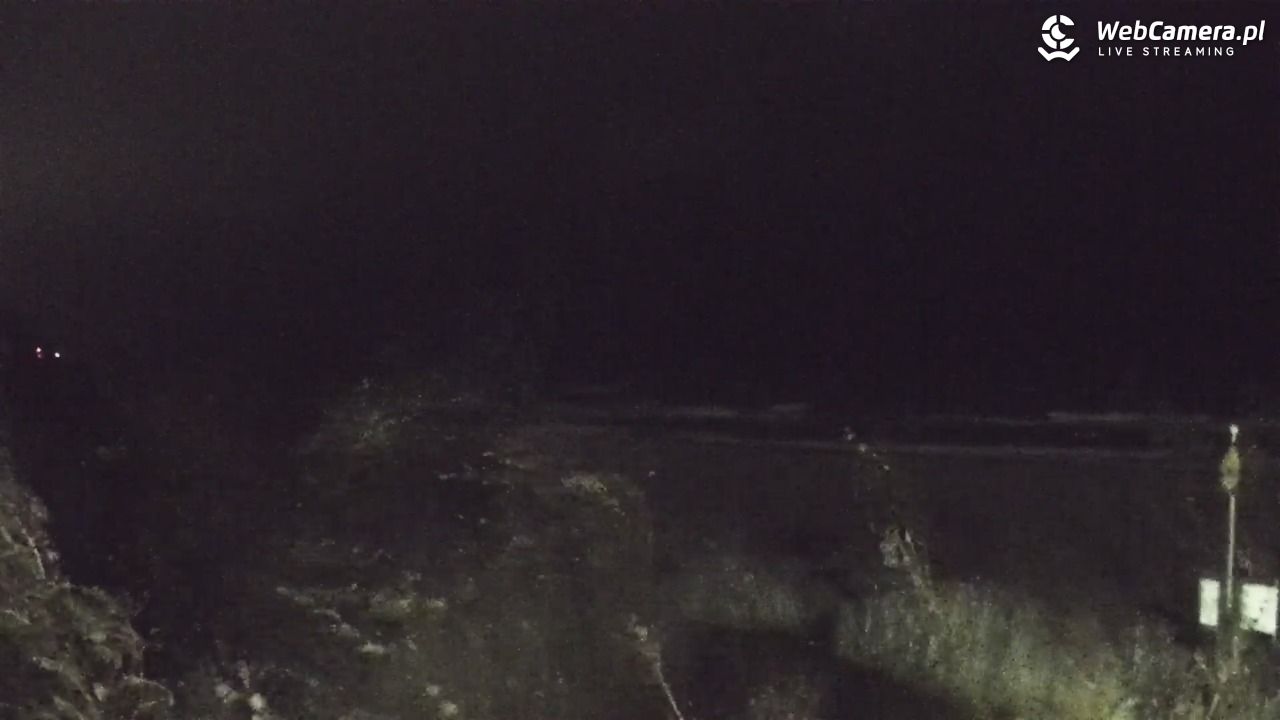 WŁADYSŁAWOWO - widok na plażę - 18 październik 2025, 00:35