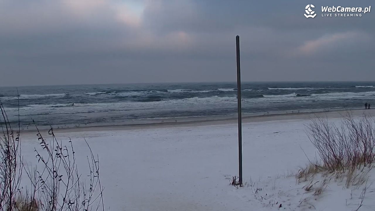 WŁADYSŁAWOWO - widok na plażę - 22 styczeń 2026, 14:49
