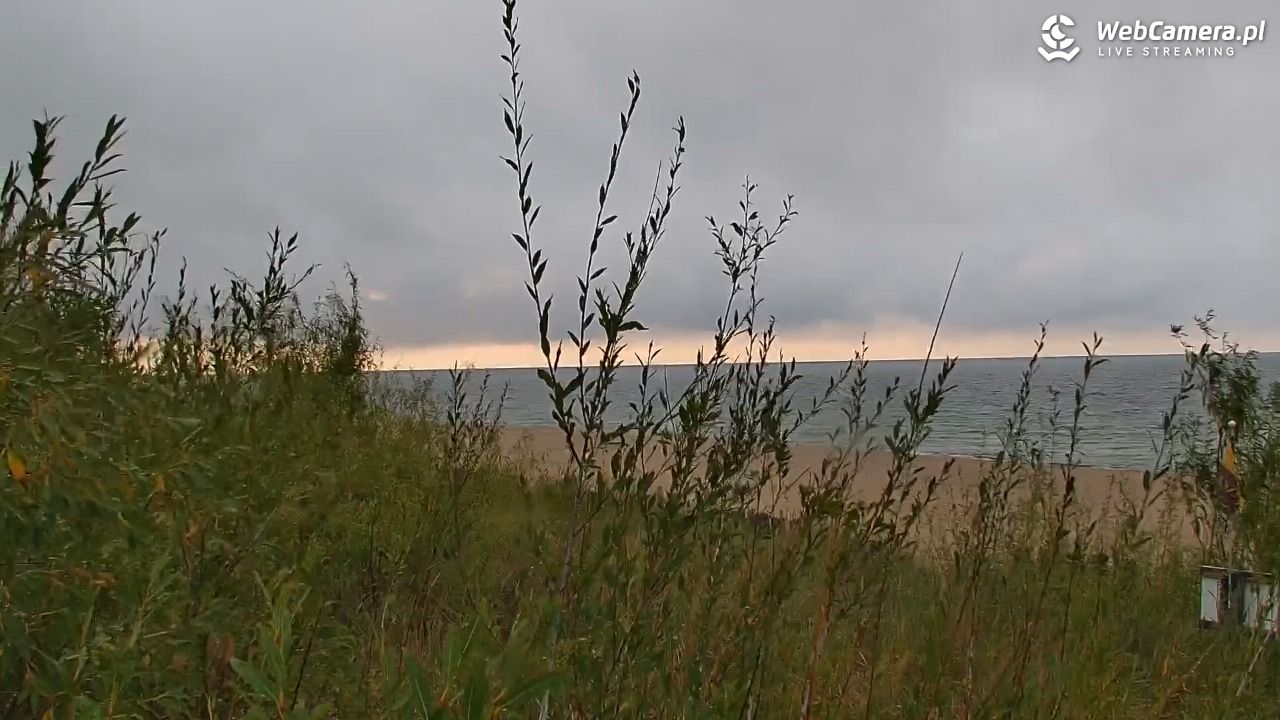 WŁADYSŁAWOWO - widok na plażę - 29 sierpień 2025, 19:17