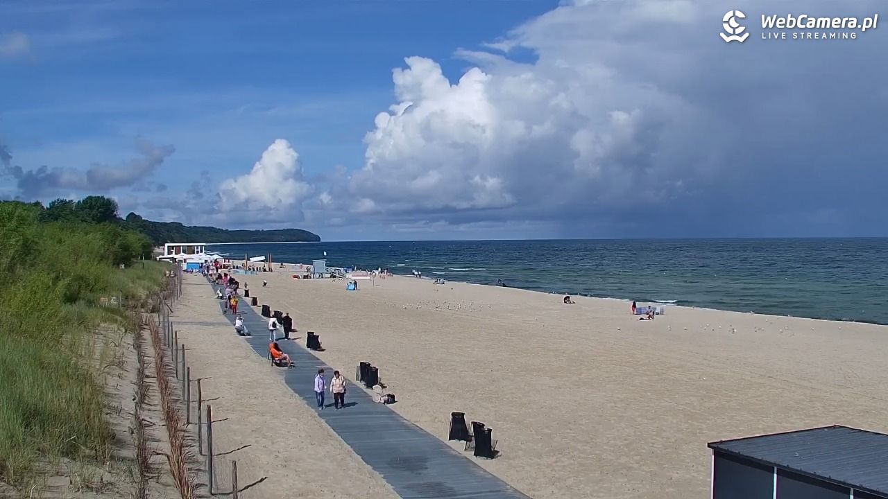 WŁADYSŁAWOWO - widok na plażę - 02 wresień 2026, 11:20