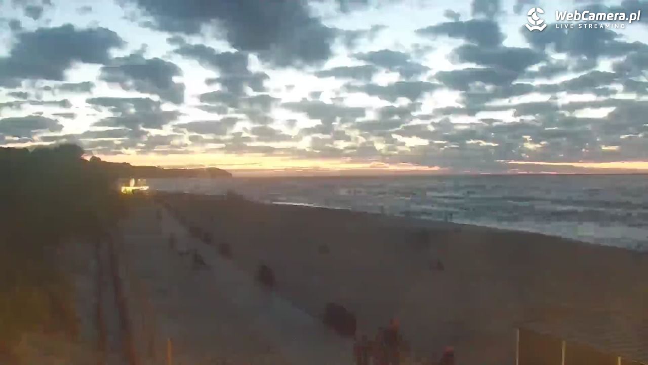 WŁADYSŁAWOWO - widok na plażę - 21 lipiec 2026, 22:14