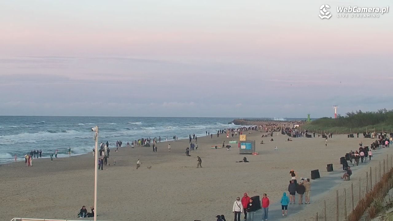 WŁADYSŁAWOWO - widok na plażę - 21 lipiec 2026, 20:59