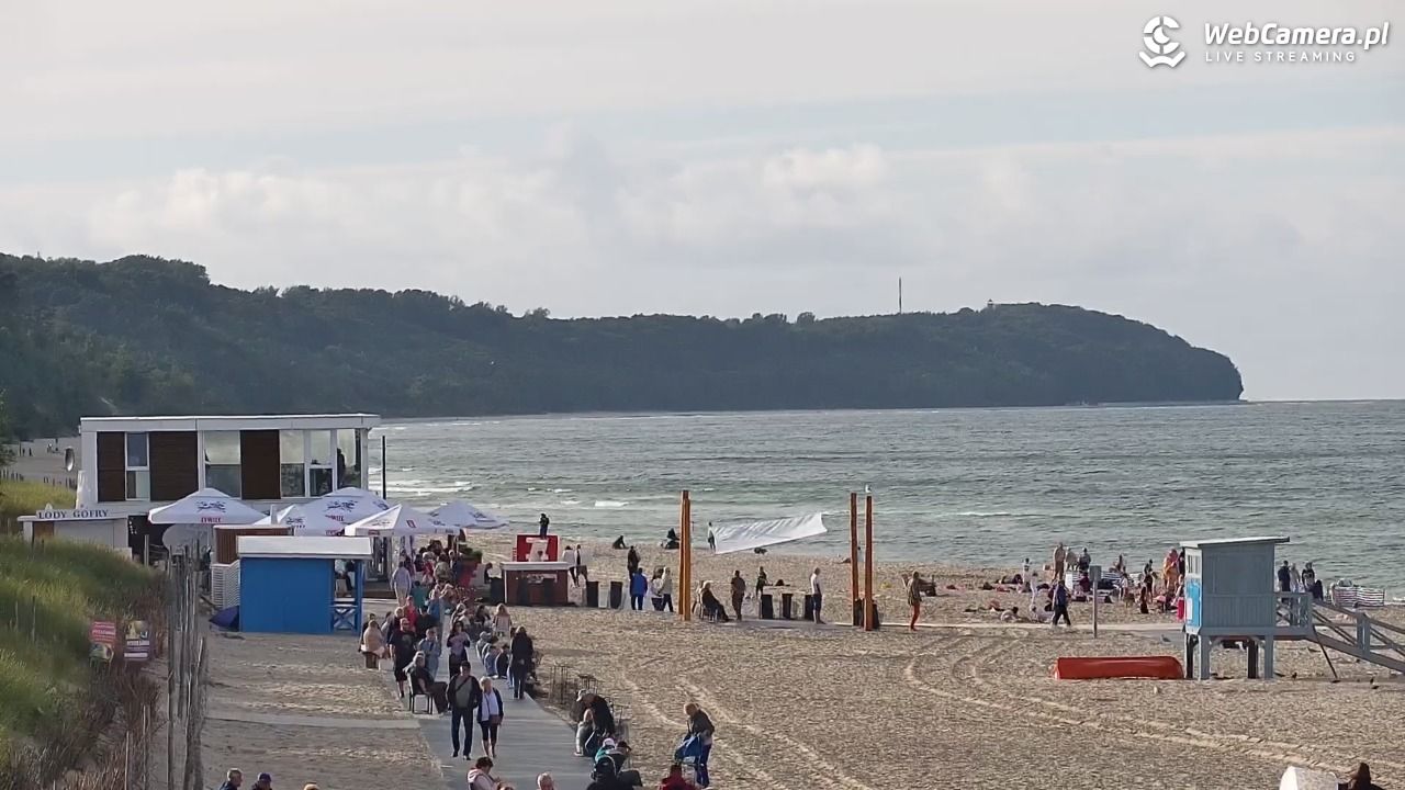 WŁADYSŁAWOWO - widok na plażę - 02 wresień 2026, 17:21