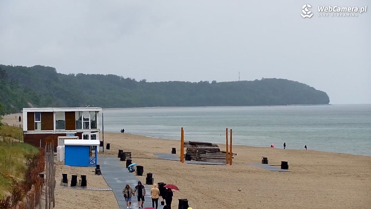 WŁADYSŁAWOWO - widok na plażę - 05 czerwiec 2026, 12:15