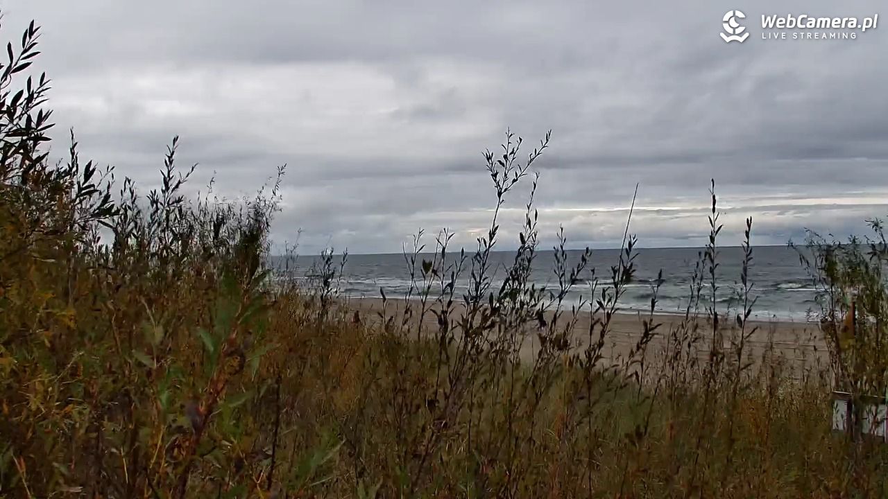 WŁADYSŁAWOWO - widok na plażę - 17 październik 2025, 16:16