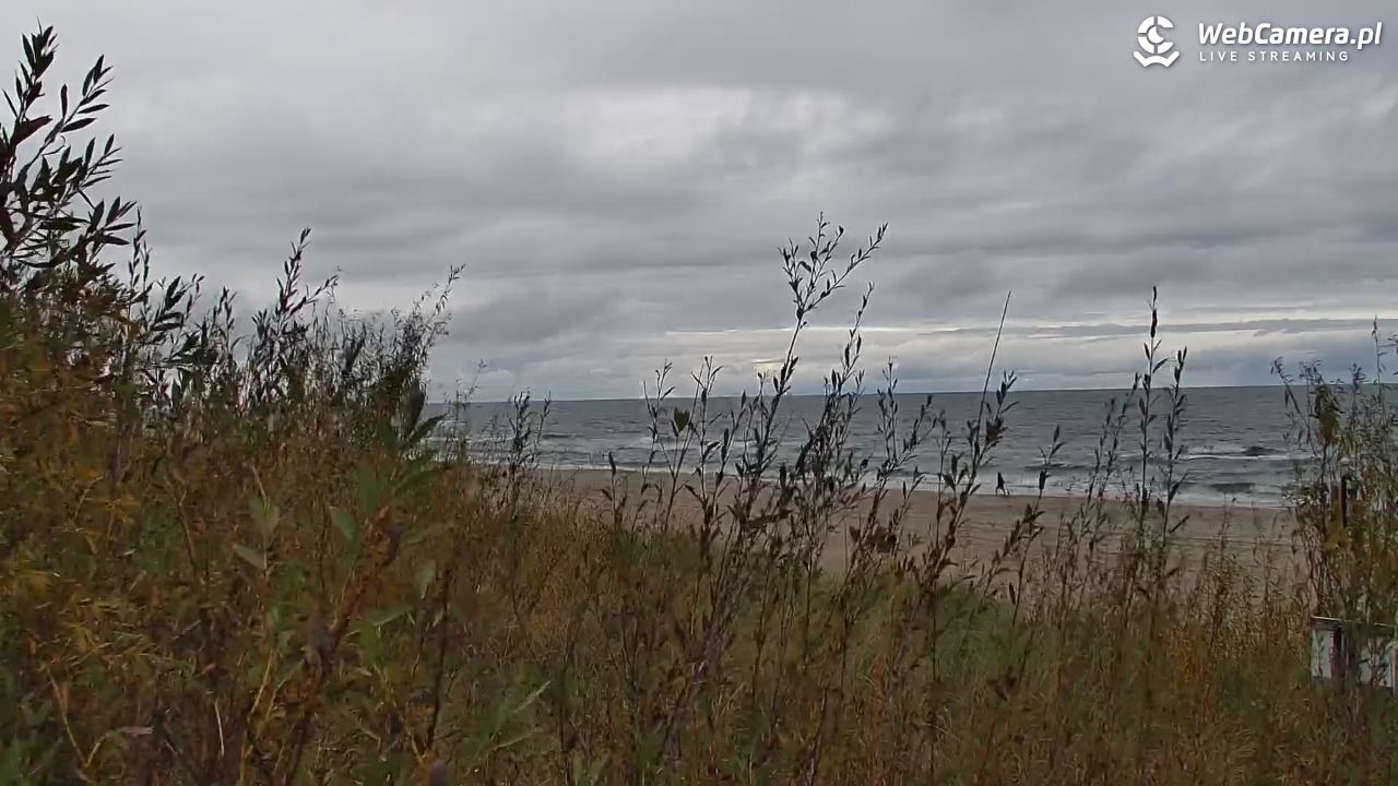 WŁADYSŁAWOWO - widok na plażę - 17 październik 2025, 16:20