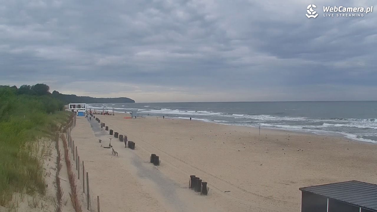 WŁADYSŁAWOWO - widok na plażę - 22 lipiec 2026, 06:48