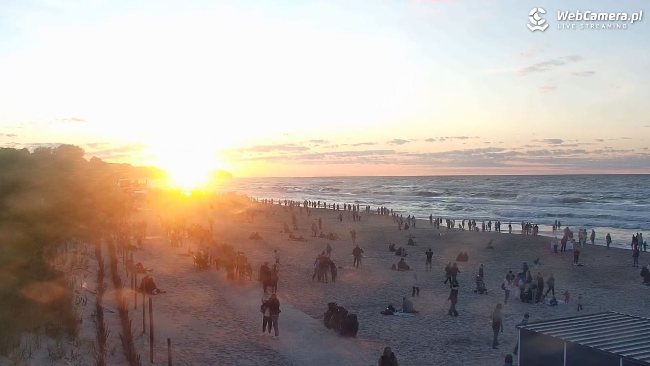 WŁADYSŁAWOWO - widok na plażę - 21 lipiec 2026, 20:51
