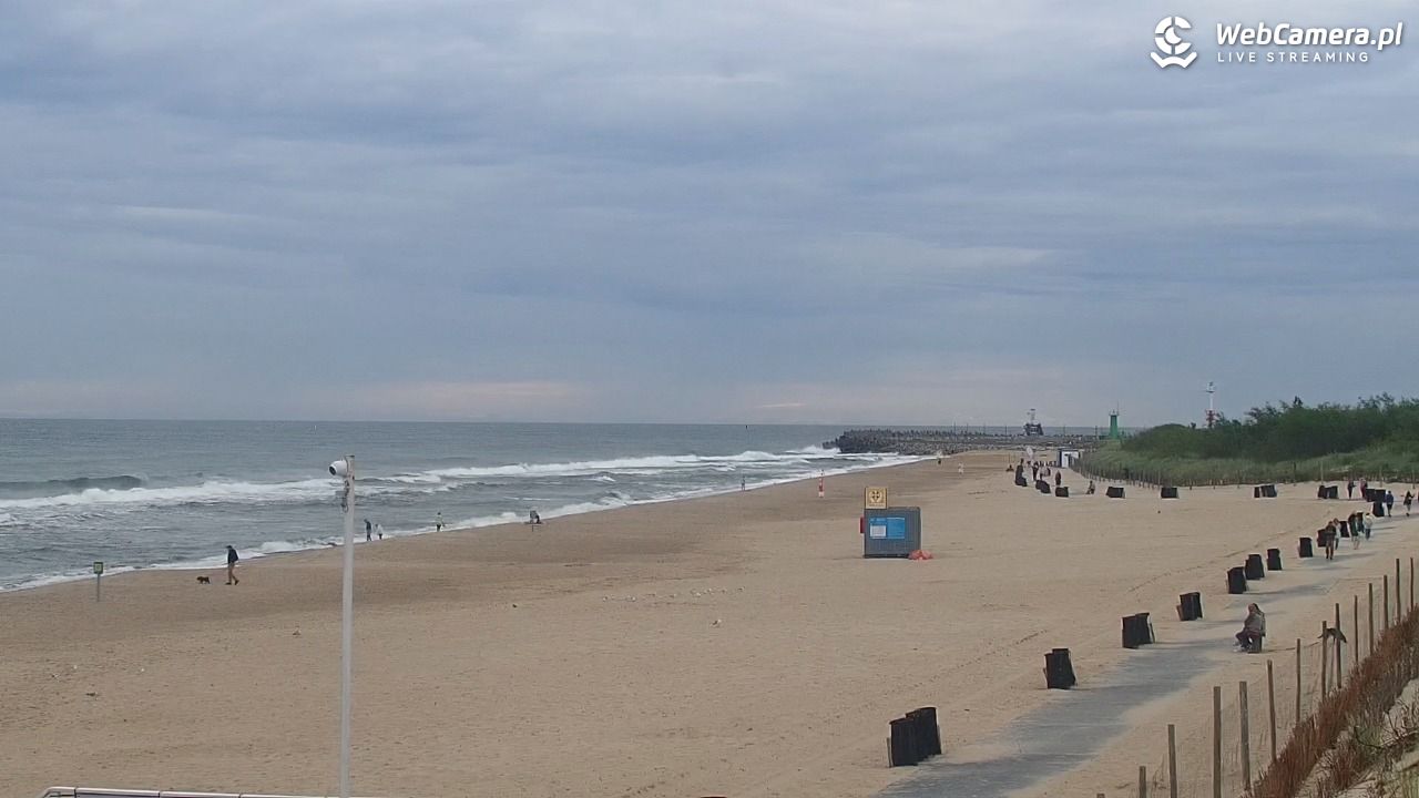 WŁADYSŁAWOWO - widok na plażę - 22 lipiec 2026, 08:33