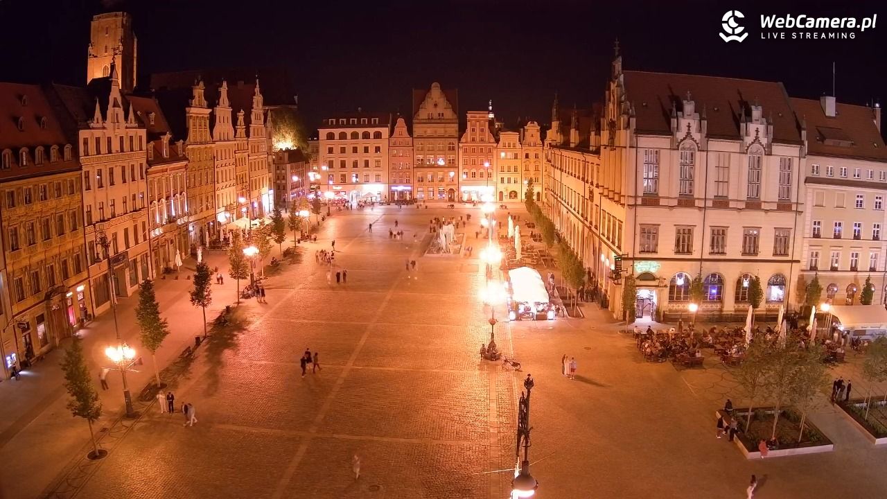 WROCŁAW - widok na Stare Miasto - 29 maj 2026, 23:30
