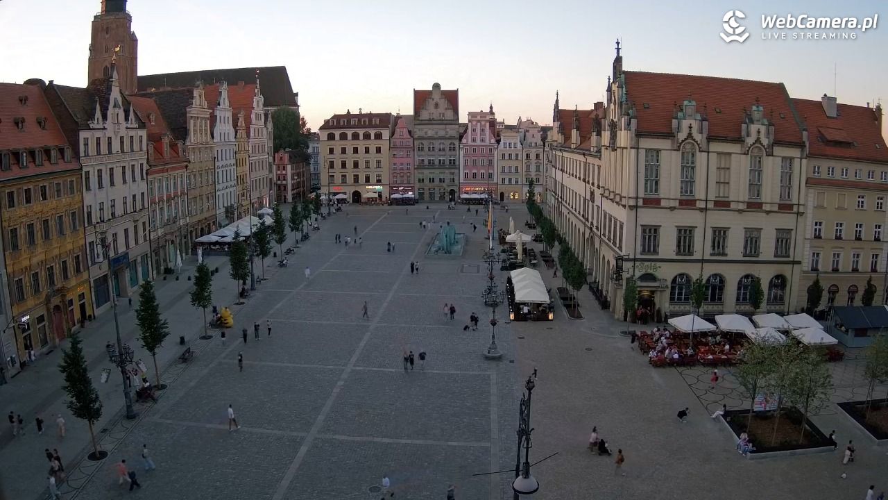 WROCŁAW - widok na Stare Miasto - 25 maj 2026, 20:41