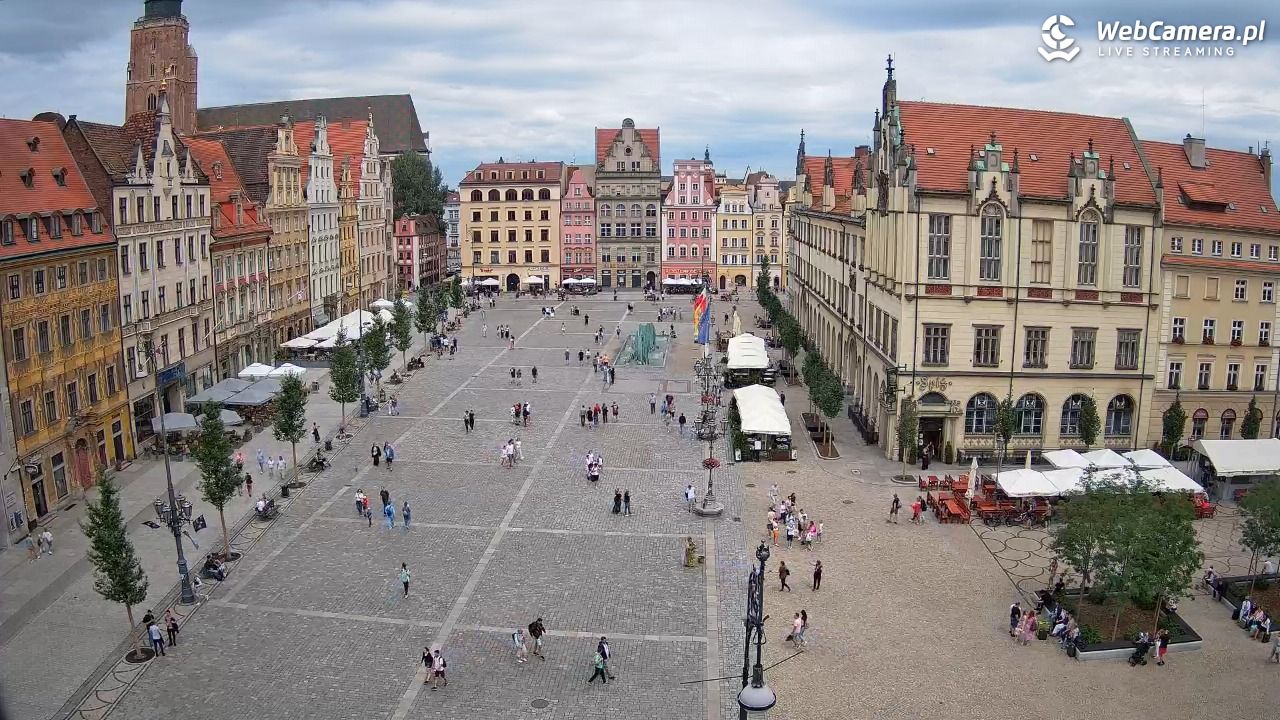 WROCŁAW - widok na Stare Miasto - 12 lipiec 2026, 12:26