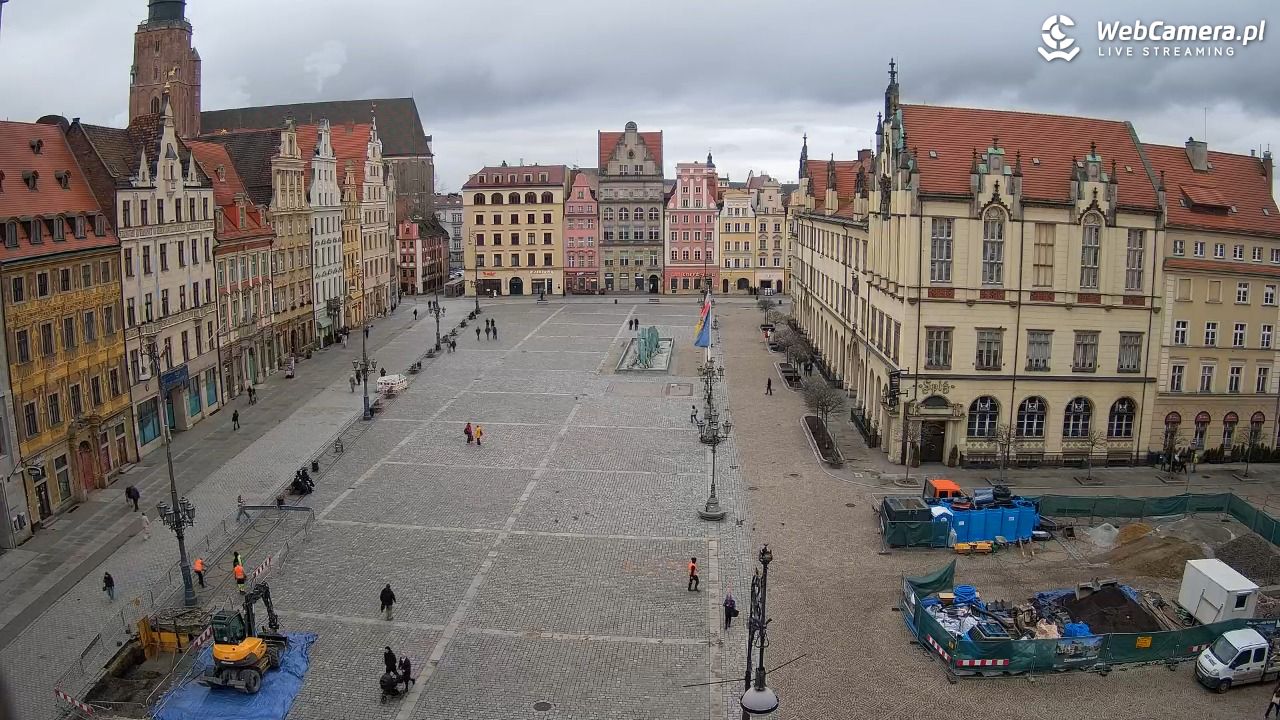 WROCŁAW - widok na Stare Miasto - 24 luty 2026, 13:46