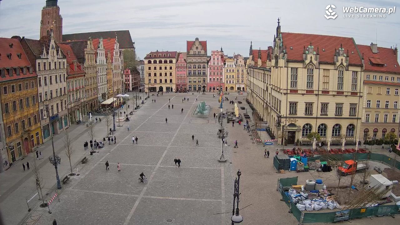WROCŁAW - widok na Stare Miasto - 13 kwiecień 2026, 15:34